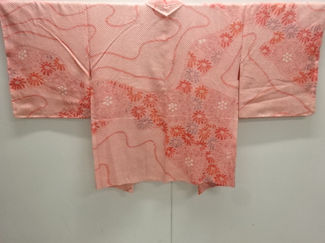 JAPANESE HAORI / UNUSED / ALL SHIBORI / FLOWER